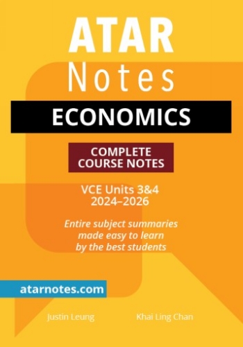 ATAR Notes: VCE Economics 3&4 (2024-2026)